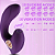 ZD080  Vibrador Alien Penetravel c/Alça e Sugador Clitoris - Imagem 5