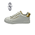 D&G White and Gold Sneaker - Imagem 1