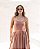 Vestido Cintura Baixa - Rosé - Imagem 1