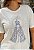 T-Shirt estampada Nossa Senhora Aparecida - off white - Imagem 1