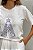 T-Shirt estampada Nossa Senhora Aparecida - off white - Imagem 5