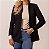 Blazer sem Gola-Preto M - Imagem 1