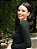 Blusa Tricot Botões - Preto - Imagem 4
