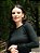 Blusa Tricot Botões - Preto - Imagem 3