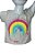 Blusa Infantil Feminina Rainbow Rovitex - Imagem 3