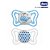 Chupeta physio light (0-6m) Azul Chicco - 2 Unidades - Imagem 1