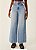 Calça Pantalona Jeans Menina Colcci Tam 14 com Alças – Look Moderno - Imagem 1