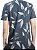 Camiseta Masculina Adulto Estampa Florees Rovitex Preto - Imagem 3