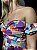 Vestido Nega Rio Feminino Fusion Roxo Casual Chic - Imagem 2