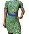 Conjunto Feminino Nega Rio Blusa e Saia Square Lima Tam P - Imagem 1