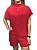 Conjunto Short E Blusa Verão Rovitex Vermelho Vibrante - Imagem 3