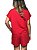 Conjunto Short E Blusa Verão Rovitex Vermelho Vibrante - Imagem 2