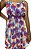 Vestido Curto Nega Rio Estampado Fusion – Leve, Colorido e Cheio de Personalidade - Imagem 1