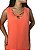 Vestido Longo Salmão Munnah Tam M - Imagem 2