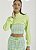 Blusa Cropped Manga Longa Colcci Sport Studio - Imagem 1