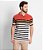 Camisa Polo Rovitex Adulto Estampa Listrada Premium - Imagem 2