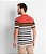 Camisa Polo Rovitex Adulto Estampa Listrada Premium - Imagem 3