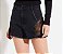 Shorts Jeans Sofia Tule Preto Forum - Imagem 1