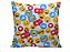 Capa Almofada Decorativa Emoji 100% Algodão Tricoline 45x45 Com Zíper Invisível - Imagem 1