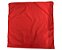 Capa Almofada Decorativa Vermelho Lisa 100% Algodão Tricoline 45x45 Com Zíper Invisível - Imagem 2