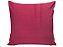 Capa Almofada Decorativa Rosa Lisa 100% Algodão Tricoline 45x45 Com Zíper Invisível - Imagem 1