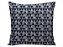Capa Almofada Decorativa Triângulos Azul 100% Algodão Tricoline 45x45 Com Zíper Invisível - Imagem 1