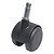 Rodízio para Cadeira de Escritório SQ90 HG Preto 40kg - 1 Unidade - Imagem 1