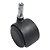 Rodízio para Cadeira de Escritório SQ90 HG Preto 40kg - 1 Unidade - Imagem 4