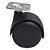Rodízio para Cadeira de Escritório Mesa C/ Placa 38X38 Preto 40kg - 1 Uni Borrachas Londrina - Imagem 4