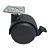 Rodízio para Cadeira de Escritório SQ90 HC 38X38 Preto Com Freio 40kg - 1 Uni Borrachas Londrina - Imagem 4