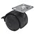 Rodízio Giratório Com Trava móveis Plástico Preto C/ Placa 30X45mm 30kg - 1 Uni Borrachas Londrina - Imagem 6