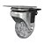 Rodízio Giratório Gel 2 Pol Anti Risco Base 42x42mm Com Trava 40Kg - 1 Uni Borrachas Londrina - Imagem 5