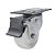 Rodízio Giratório Aço Zincado Nylon GLRON 312 N 150KG - 1 Unidades Borrachas Londrina - Imagem 7