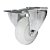 Rodízio Fixo Aço Zincado Nylon FLR 414 NNKC 200KG - 1 Unidade Borrachas Londrina - Imagem 1