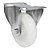 Rodízio Fixo Aço Zincado Nylon FLR 414 NNKC 200KG - 1 Unidade Borrachas Londrina - Imagem 1