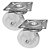 Rodízio Giratório Carrinho Industrial Nylon GL 514 NTN 250kg - 1 Unidade Borrachas Londrina - Imagem 8