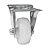 Rodízio Fixo Carrinho Industrial Nylon FLR 210 NN 80kg - 1 Unidade Borrachas Londrina - Imagem 4