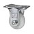 Rodízio Fixo Carrinho Industrial Nylon FLR 210 NN 80kg - 1 Unidade Borrachas Londrina - Imagem 5
