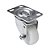 Rodízio Giratório Carrinho Industrial Nylon GLR 210 NN 80kg - 1 Unidade Borrachas Londrina - Imagem 5