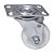 Rodízio Giratório Carrinho Industrial Nylon GLR 210 NN 80kg - 1 Unidade Borrachas Londrina - Imagem 1