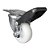 Rodízio Giratório Aço Zincado Nylon GLRO 210 NN 80KG - 1 Unidades Borrachas Londrina - Imagem 7