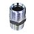 Adaptador Niple Reto Macho Fixo 1 X 1 Pol Npt - 1 Unidade - Imagem 3
