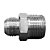 Adaptador Niple 1.1/16 Jic X 1 Polegada Npt - 1 Unidades - Imagem 10