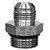 Adaptador Niple 1.1/16 Jic X 1.5/16 Oring Paralelo - 1 Unidade - Imagem 5