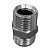 Adaptador Niple 1.5/16 Jic X 1 Polegada Npt - 1 Unidade - Imagem 7