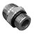 Adaptador Hidráulico 1.5/16" JIC Macho x 1.1/16" ORing Macho Alta Resistência - Imagem 6