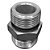 Adaptador Hidráulico 1.5/8" JIC x 1.5/8" ORING Macho - Imagem 6