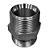 Adaptador Hidráulico 1.7/8" JIC x 1.1/2" NPT Macho - Imagem 6
