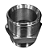 Adaptador Hidráulico 2.1/2" JIC x 2" NPT Macho Aço Alta Resistência - Imagem 6