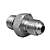Adaptador Hidráulico 1/2 JIC x 9/16 ORING Macho Alta Pressão - Imagem 6